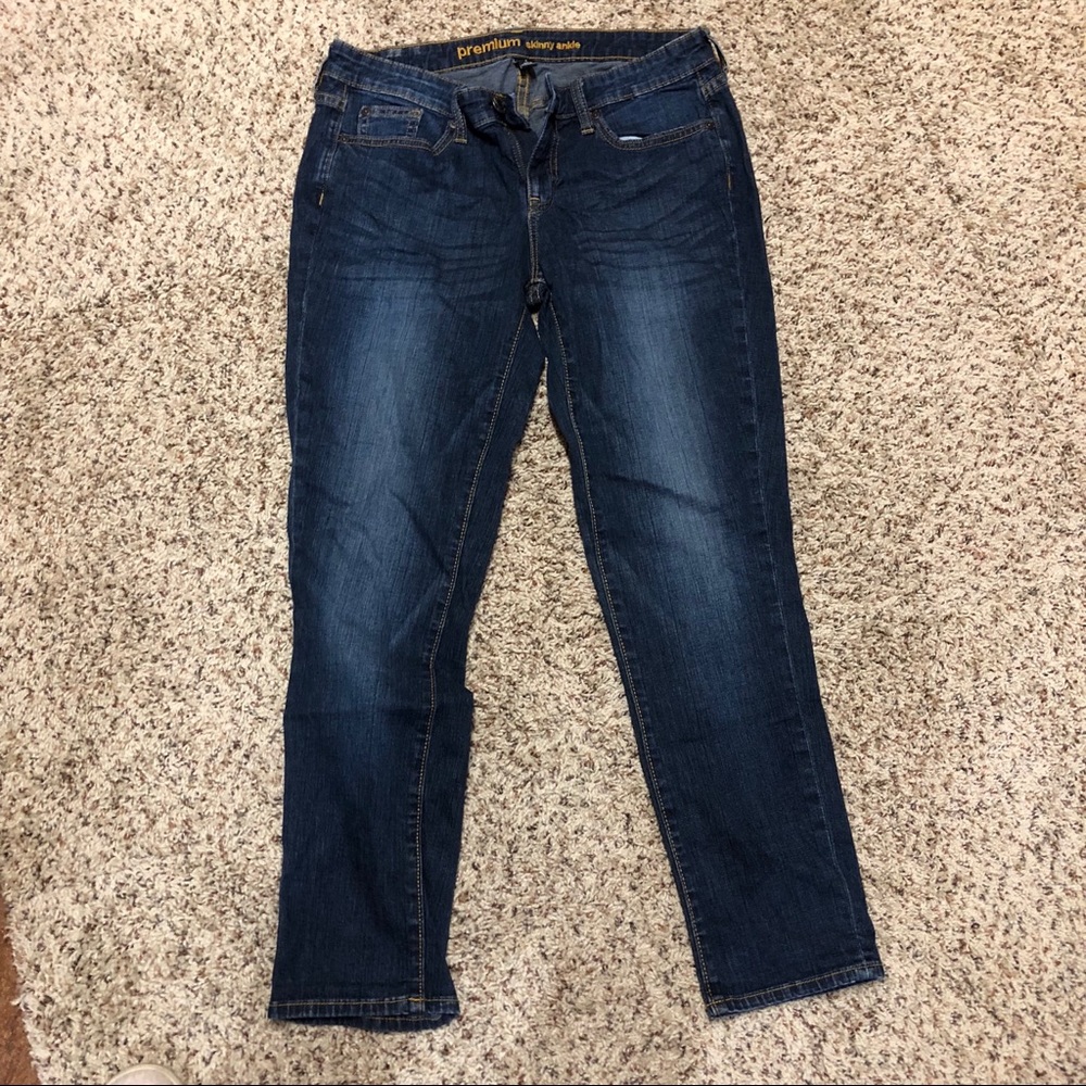 Gap Blue Jeans Skinny Ankle 8